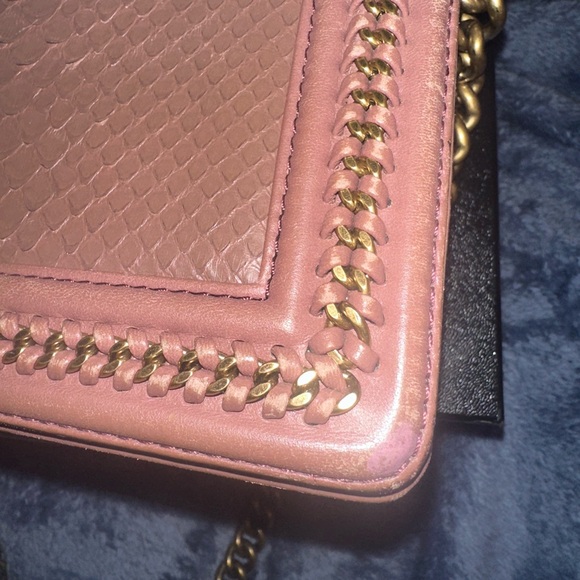 Chanel Tan Python Leather Bag - Picture 9 of 14